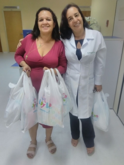 Grupo Inteiraças promove doação de enxoval na Maternidade Nossa Senhora de Lourdes (Foto: SES/SE)