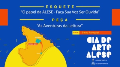 Cia. de Arte Alese visita Aquidabã (Imagem: Reprodução)
