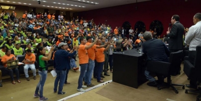 André Moura reforça compromisso com agentes comunitários de saúde e de combate às endemias (Foto: Nefy Dias)