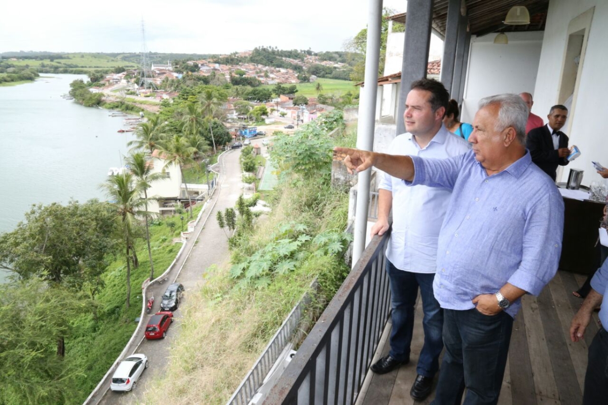 Em setembro, Jackson Barreto e governador de Alagoas promoveram grito de alerta em defesa do São Francisco (Foto: Jorge Henrique/ASN)