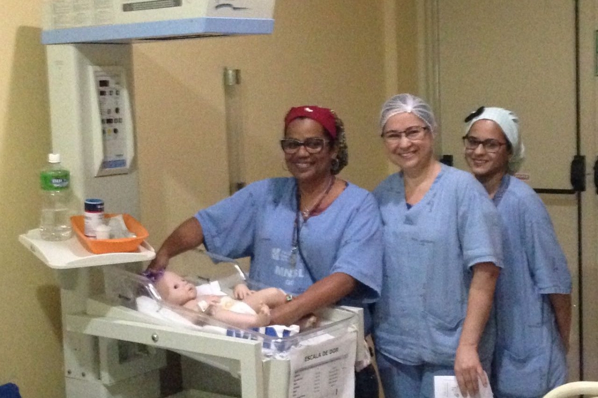 Maternidade Nossa Senhora de Lourdes realiza I Treinamento com simulação realística (Foto: SES/SE)