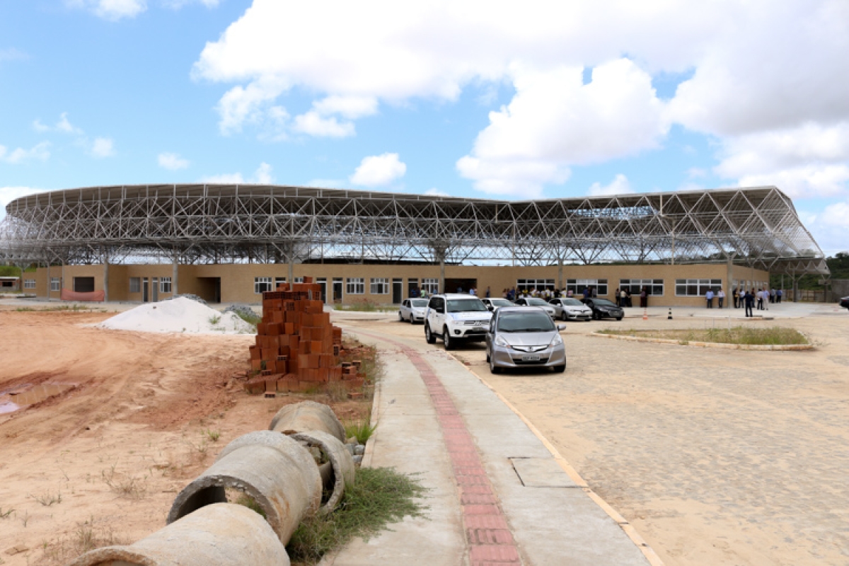 Construção do Centro Especializado em Reabilitação (Foto: SES/SE)