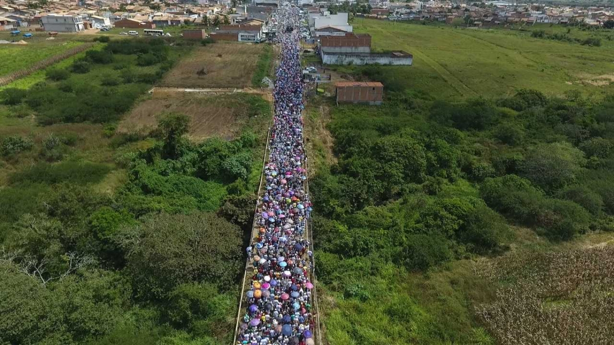 Fé e devoção reúne 160 mil romeiros em Nossa Senhora Aparecida (Foto: Assessoria do Evento)