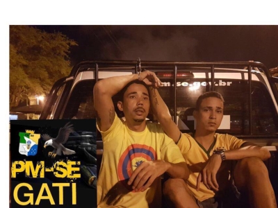 Gati prende irmãos fugitivos no Siqueira Campos (Foto: SSP)