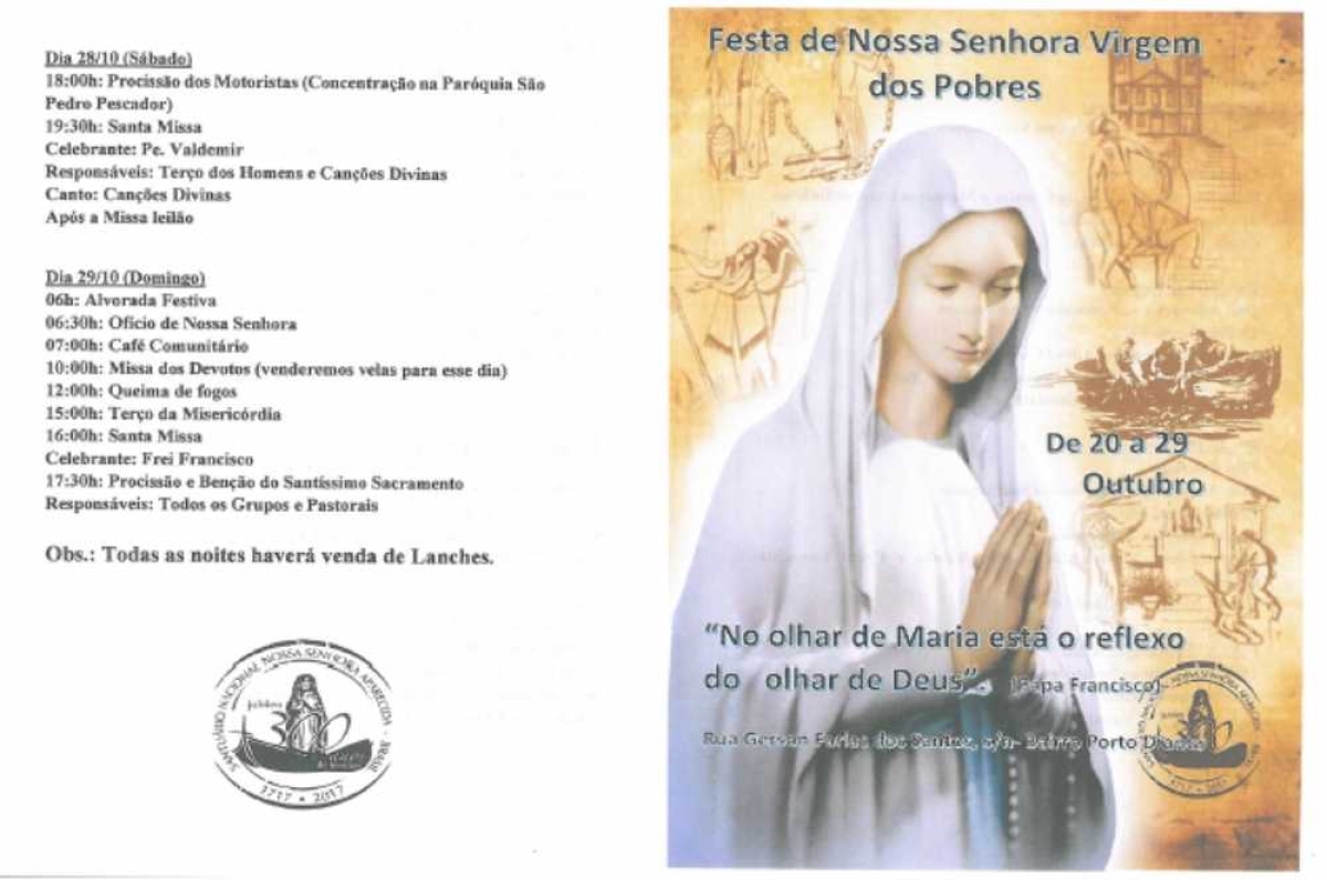 O tema é: "No olhar de Maria está o reflexo do olhar de Deus" (Imagem: Divulgação)