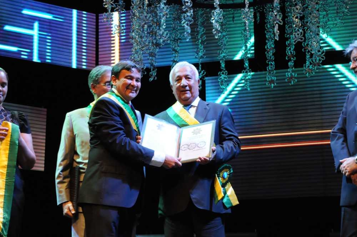 Trajetória de Jackson Barreto é reconhecida com Medalha da Ordem do Mérito Renascença no Piauí (Foto: Paulo Barros/Governo de Piauí)