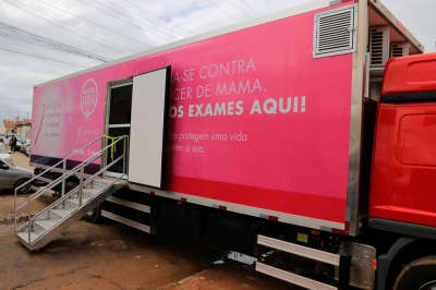 Carreta do Hospital do Câncer realiza atendimentos em Riachão do Dantas (Foto: LagartoComoEuVejo)
