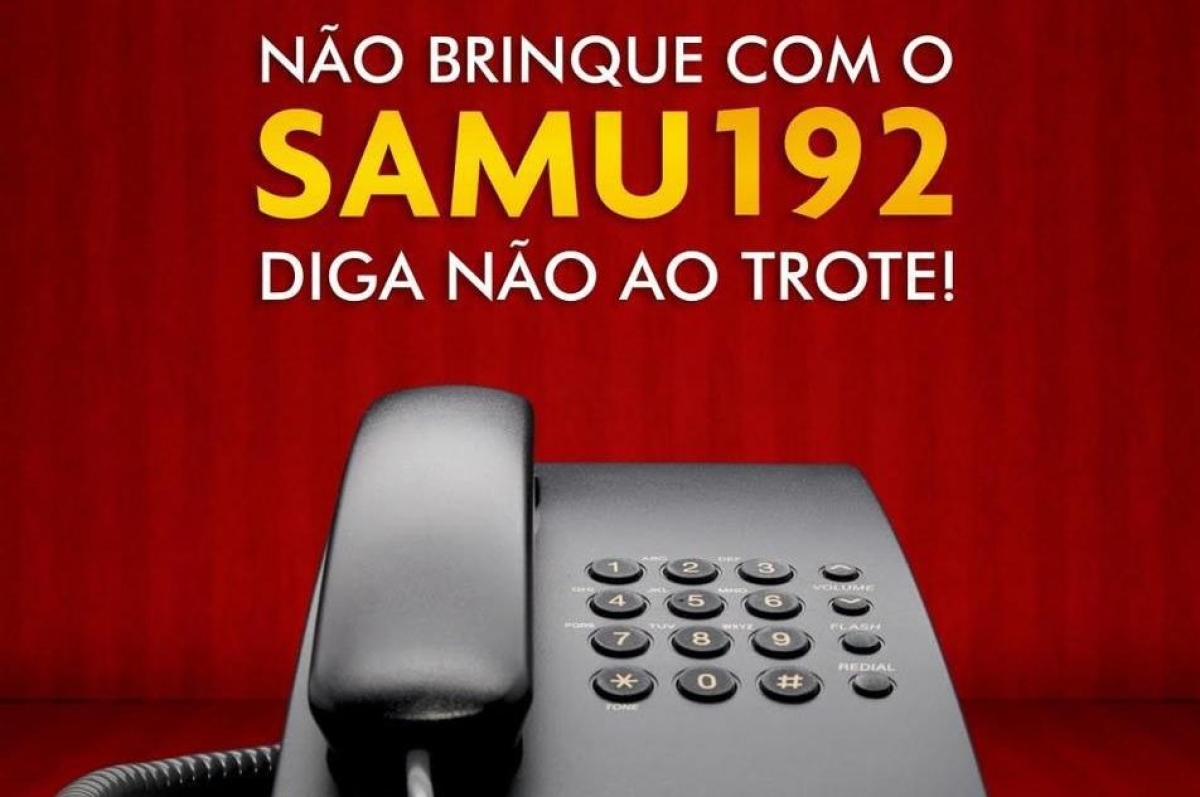 Em sete dias, mais de 600 chamadas destinadas ao Samu foram trotes (Imagem: SES/SE)