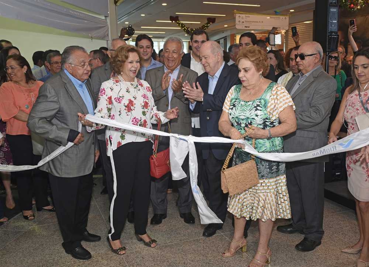 Jackson Barreto participa de inauguração da nova etapa de ampliação do Shopping Riomar (Foto: Marcelle Cristinne/ASN)