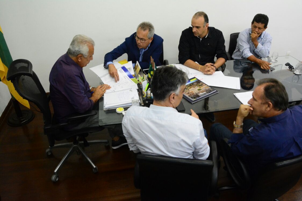 Projetos estruturantes para São Cristóvão são apresentados ao governador de Sergipe (Foto: Márcio Garcez/Prefeitura de São Cristóvão)