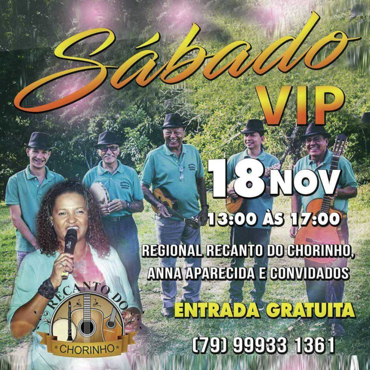 Segunda Edição do Sábado Vip com convidados especiais (Imagem: Divulgação)