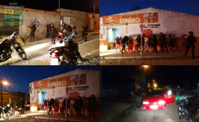 3º BPM realiza operação Sergipe Mais Seguro, recolhe dois veículos e aborda 105 pessoas em Itabaiana (Foto: Itnet)