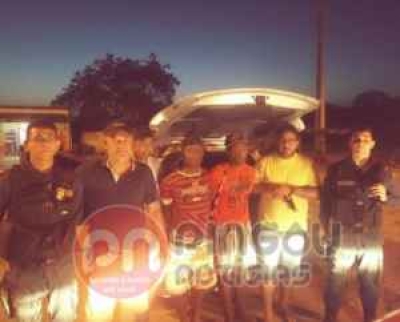 SERT�?O: Acusados de matar homem por espancamento são presos pela polícia (Foto: Pingou Notícia)