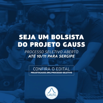 Continua aberta inscrição para concessão de bolsas de estudo a alunos do ensino médio (Foto: Ascom/Seed) 