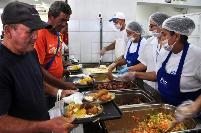 Secretaria de Estado da Inclusão Social lança campanha de Redução de Sódio nos Alimentos no Restaurante Padre Pedro (Foto: Ascom/Seidh)
