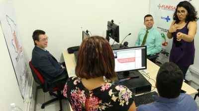 SES mobiliza profissionais para o Novembro Azul com web palestra pelo Telessaúde (Foto: Ascom/SES)