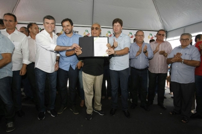 Governador investe R$ 4,8 milhões em Porto da Folha e lança programa Mais Palmas (Foto: Victor Ribeiro/ASN)