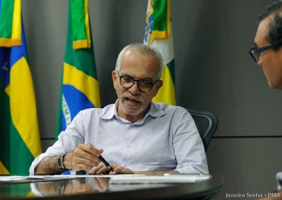 Prefeito anuncia pagamento para os aposentados e pensionistas (Foto: Janaína Santos/PMA)