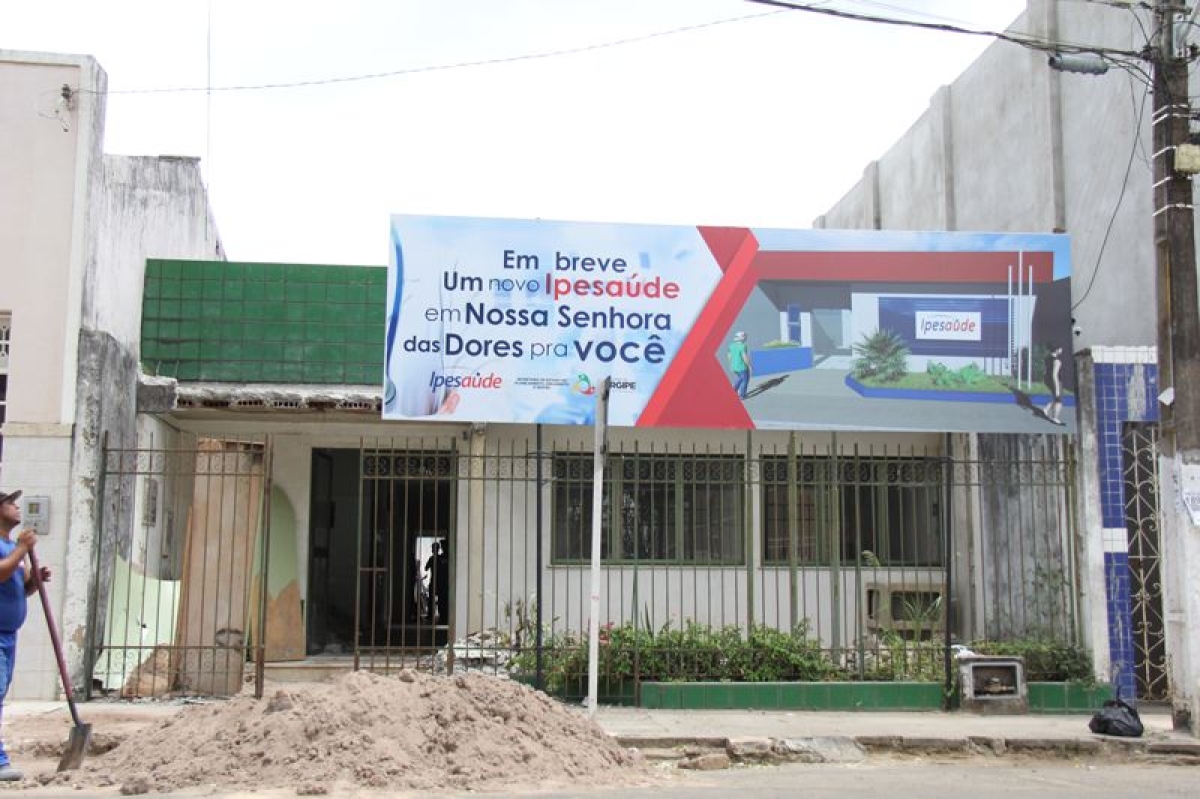 Começa a reforma da unidade do Ipesaúde de Nossa Senhora das Dores (Foto: Ipesaúde)