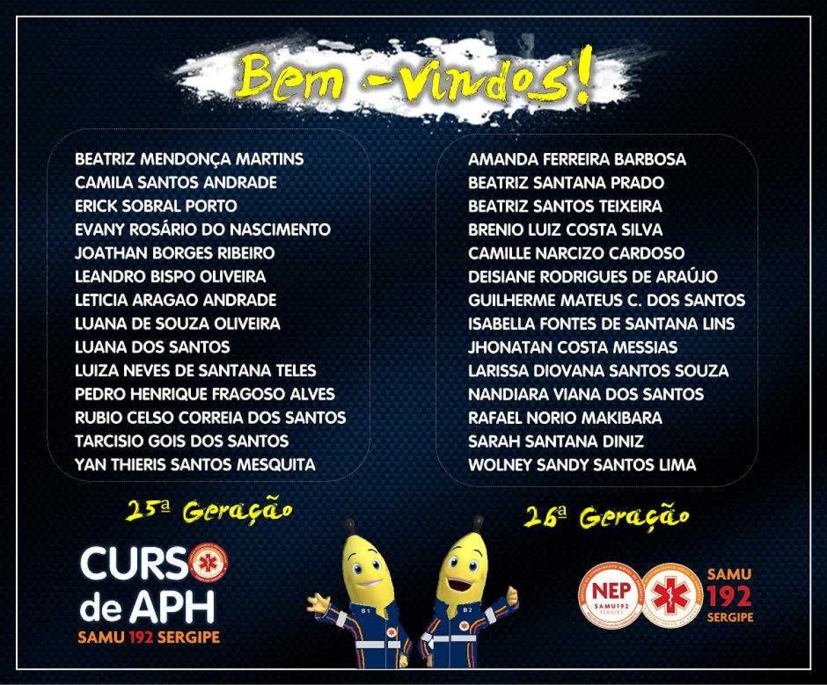 SES/Sergipe divulga resultado do processo seletivo para curso do Samu (Imagem: Divulgação/SES/SE)