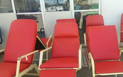Huse conta com 62 novas poltronas para melhor acolher os usuários do SUS (Foto: SES)