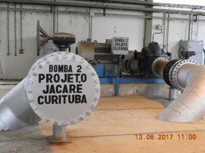O MPF/SE quer que a União aporte recurso para consertar o conjunto de eletrobombas que colapsou em março deste ano (Foto: PR/SE)