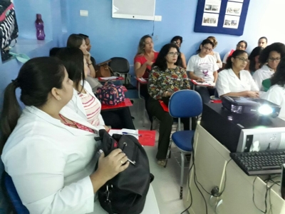 MNSL capacita funcionários para o Método Canguru (Foto: Ascom/SES)