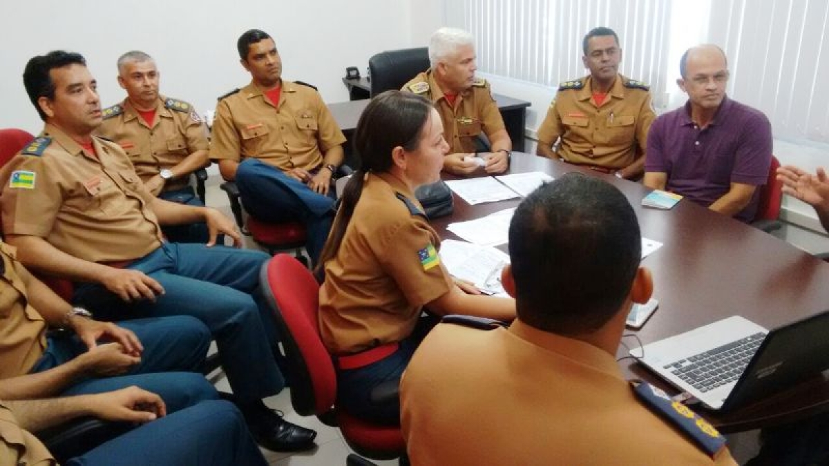 Reunião discute realização de concurso público para o CBM/Sergipe (Foto: CBM/SE)