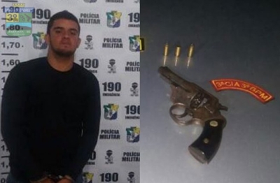 Polícia Militar prende indivíduo armado e evita homicídio em Ribeirópolis (Foto: 3 BPM)