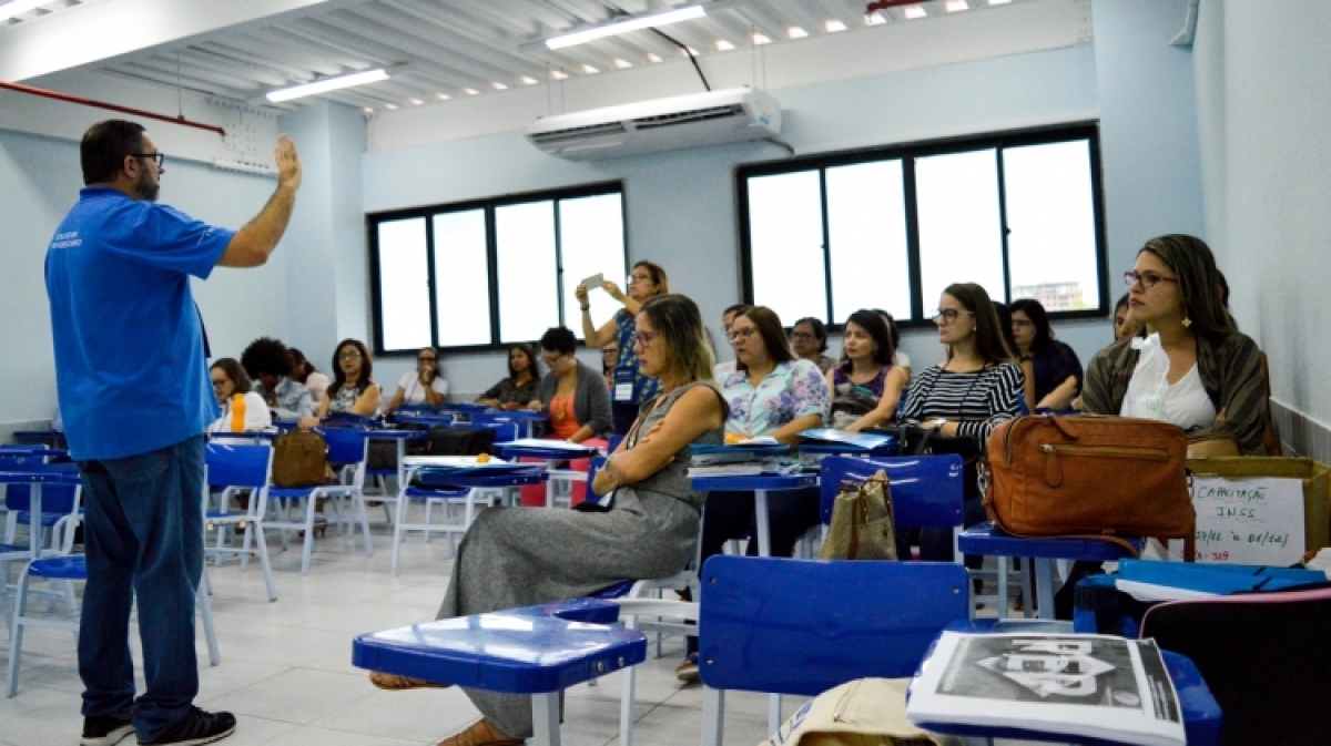 Profissionais da Assistência de Aracaju participam de curso de formação junto ao INSS (Foto: Danillo França/PMA)