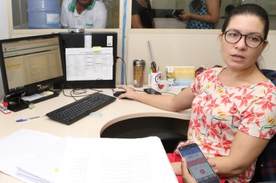 Flávia Gondra, assessora técnica da Secretaria Municipal do Planejamento  (Foto: Sergio Silva/PMA)