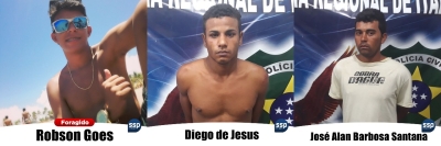 Acusados de assassinar vigilante em Itabaiana são presos (Foto: SSP)