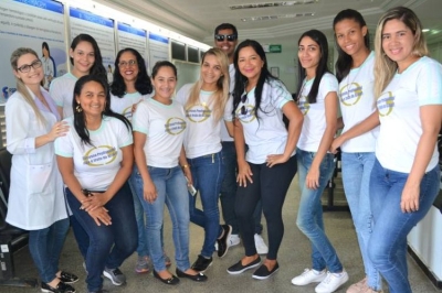 Estudantes da Fundação São Lucas participam de visita técnica ao Hemose (Foto: Ascom/SES)