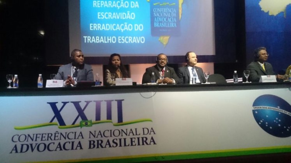Kleber Rênisson, presidente da mesa e palestrante (Foto: OAB/SE)