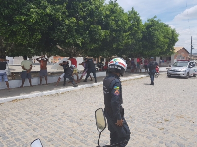 Operação da PM reforça policiamento em Itabaianinha (Foto: LagartoComoEuVejo)