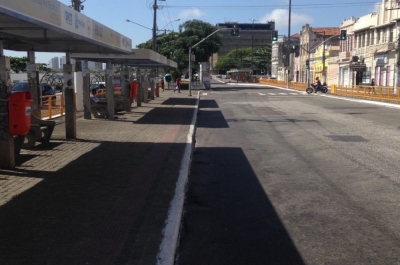  Terminal da Ivo do Prado sem movimentação (Foto: Portal Infonet)