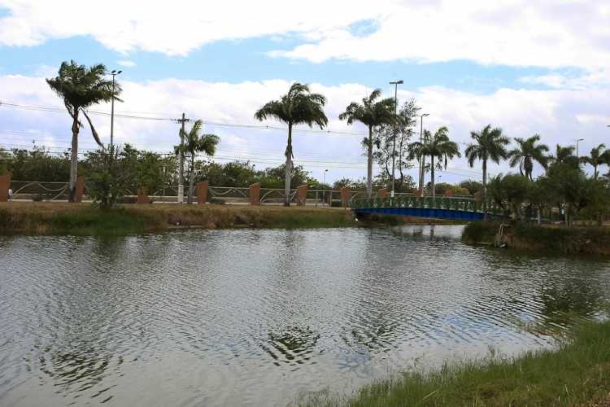 Nova análise da água do lago do Parque da Sementeira tem resultado satisfatório (Foto: Marcos Rodrigues/PMA)

