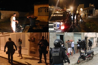 Suspeitos de furto qualificado são presos na Operação Sergipe Mais Seguro (Foto: SSP)