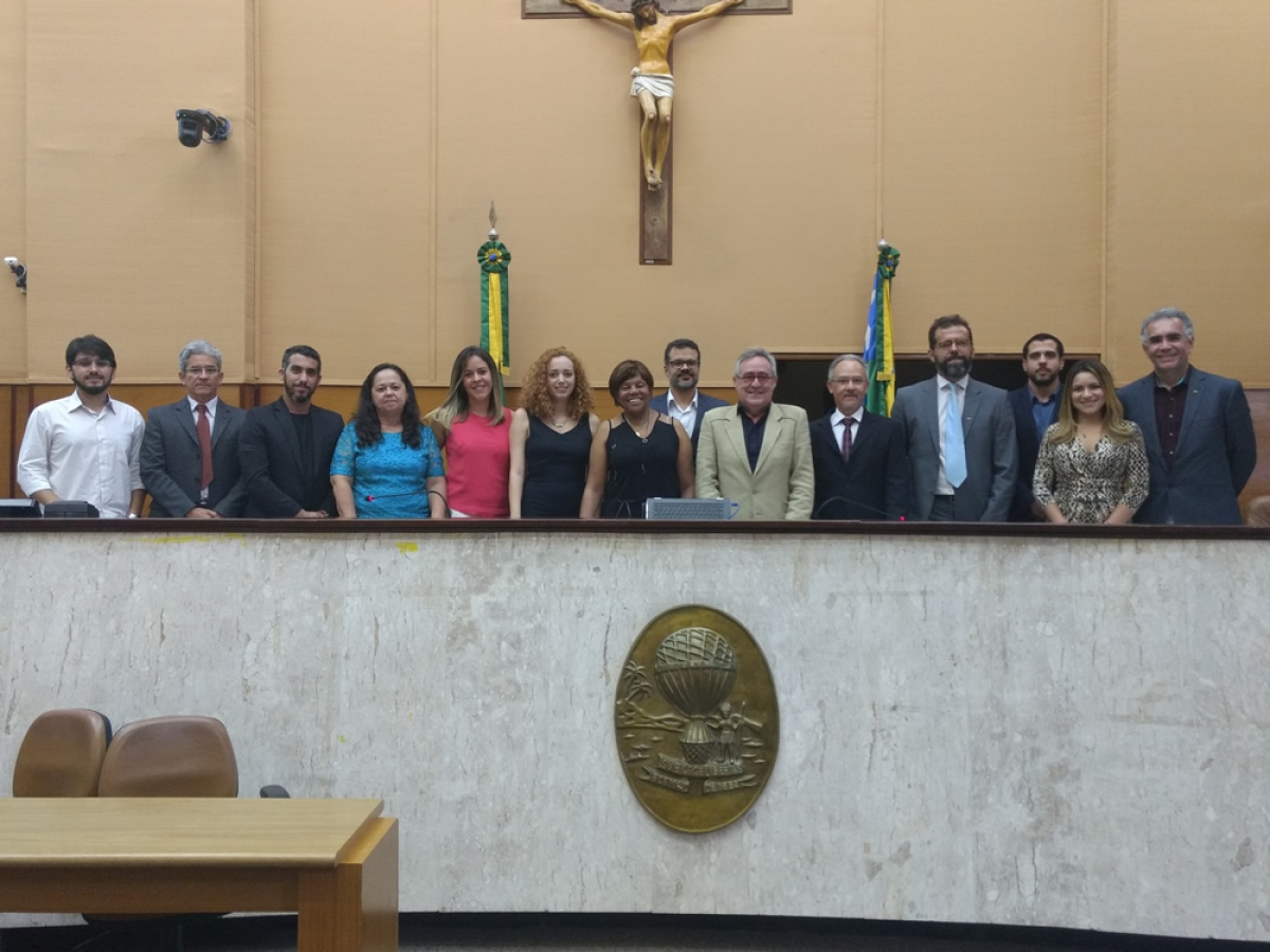 Em solenidade na Alese, novos conselheiros são empossados em 12ª RPO do CAU/Sergipe (Foto: CAU/SE)