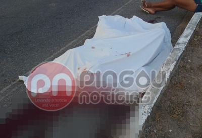 Homem é assassinado em rodovia durante a madrugada (Foto: Pingou Notícias)