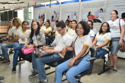 Igreja Batista Betel reúne fieis para doação de sangue no Hemose (Foto: Ascom/SES)