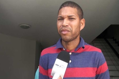 Williames sente medo pela esposa e filhos. Ele prestou depoimento hoje pela manhã (Foto: Portal Infonet) 