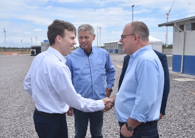 Na ocasião, o vice-governador fez um apelo ao Consul para que intermediasse a vinda de novas empresas norte-americanas em Sergipe (Foto: Marcelle Cristinne/ASN)