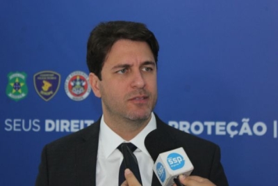 Diretor do Departamento de Narcóticos (Denarc), delegado Osvaldo Resende (Foto: SES/SE)