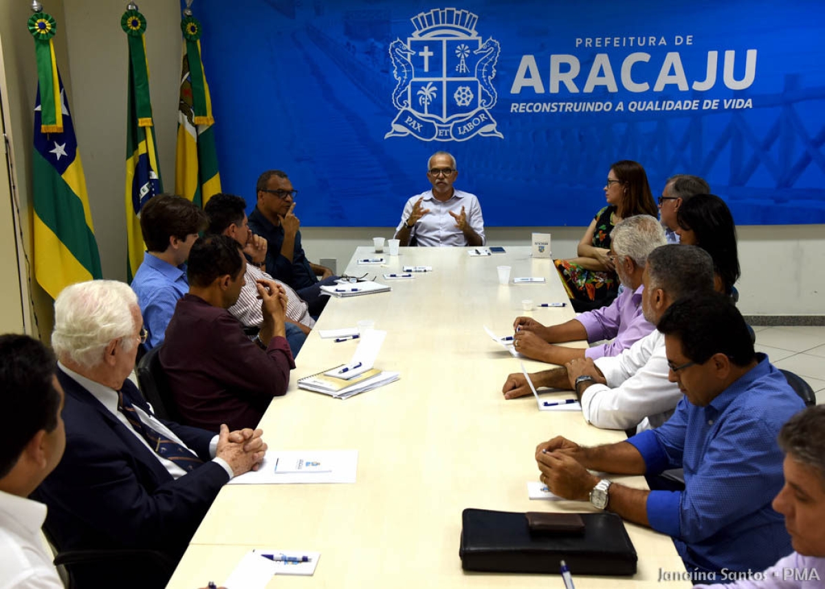 Reunião aconteceu no Centro Administrativo Prefeito Aloísio Campos (Foto: Janaína Santos/PMA)