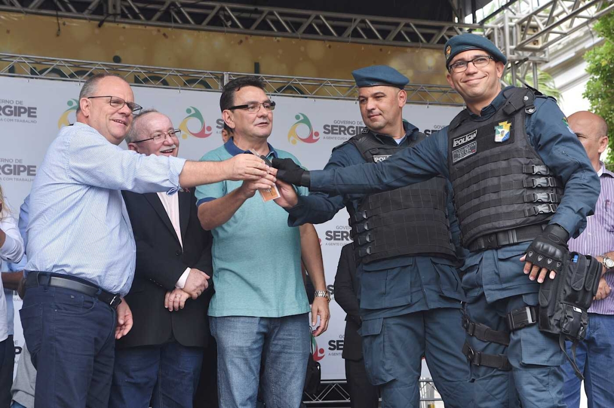 Governo de Sergipe renova frota de veículos da Cohidro, Emdagro e Polícia Militar (Foto: Marcelle Cristinne/ASN)