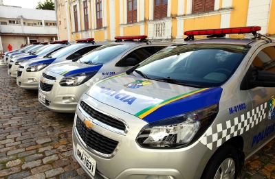 Após ser flagrado com veículo adulterado, homem é preso em São Cristóvão (Foto: SSP)