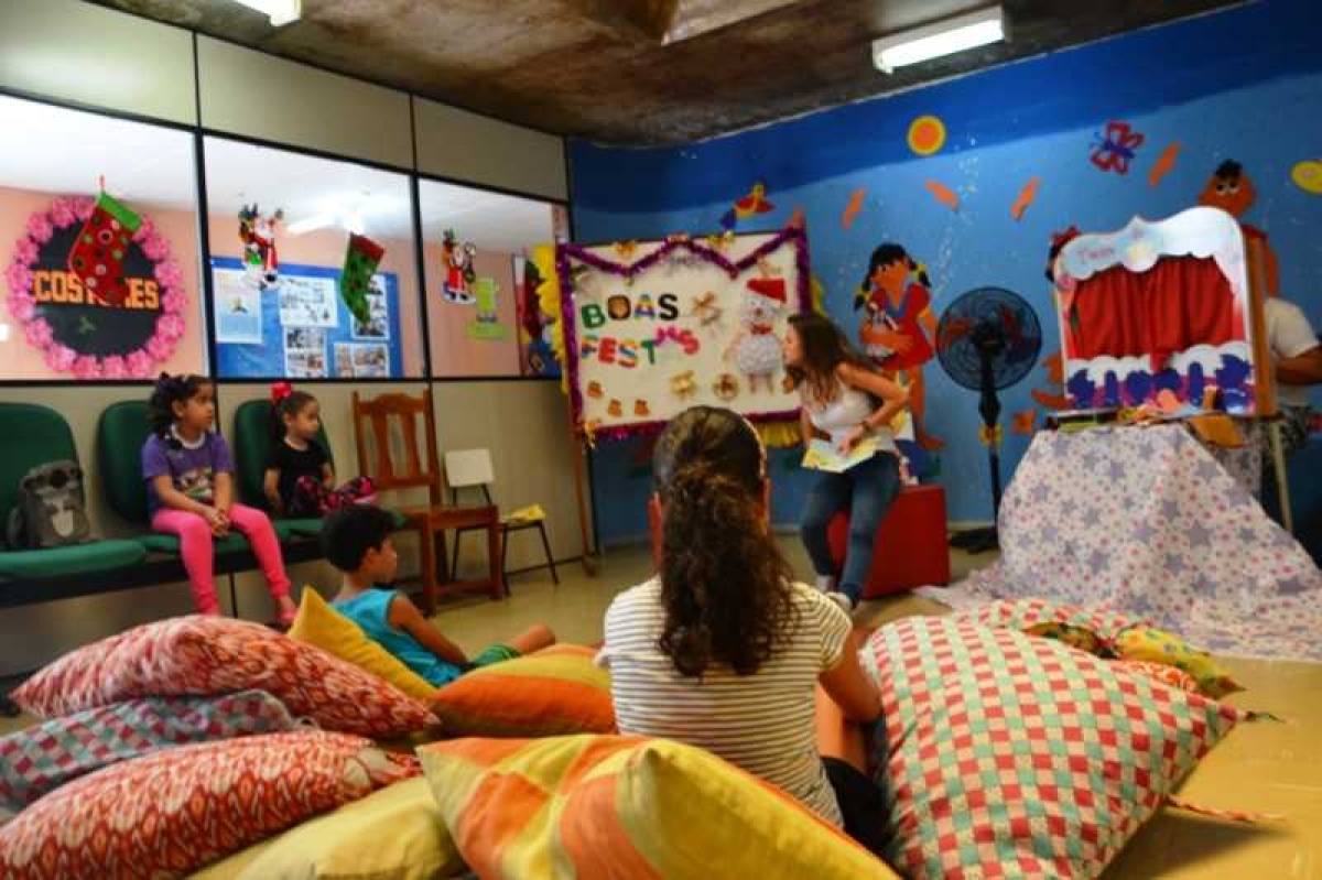 Biblioteca Infantil realiza colônia de férias para crianças (Foto: Secult/SE)