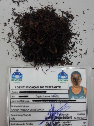 Mulheres são presas tentando entrar com drogas em presídios (Foto: Sejuc/SE)