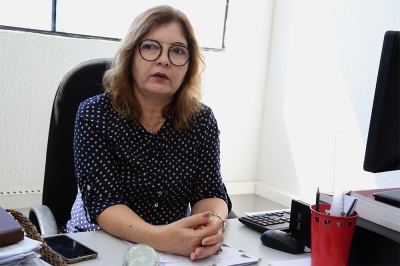 Tânia Santos, coordenadora do setor de vigilância epidemiológica (Foto: Sergio Silva/PMA)